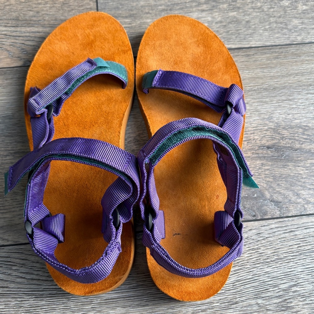 Teva Women’s Original Universal Backpack Sandals Adjustable Deep Purple Sz 9 - Picture 4 of 10